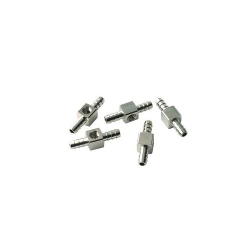 1/8" Barb x 10-32 Female x 1/8" Barb Tee Pack of 5 DCI 0076