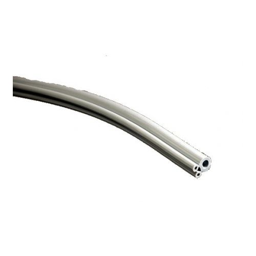 HP Tubing, 3 Hole, Straight Gray
