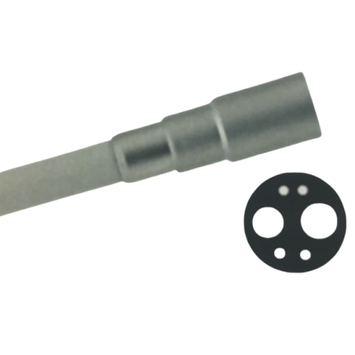  TKD 6 Hole Fibre Optic Hose Grey