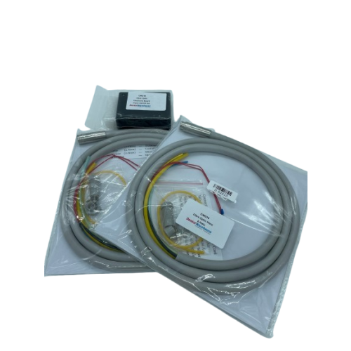 Fibre optic build in kit for two outlets