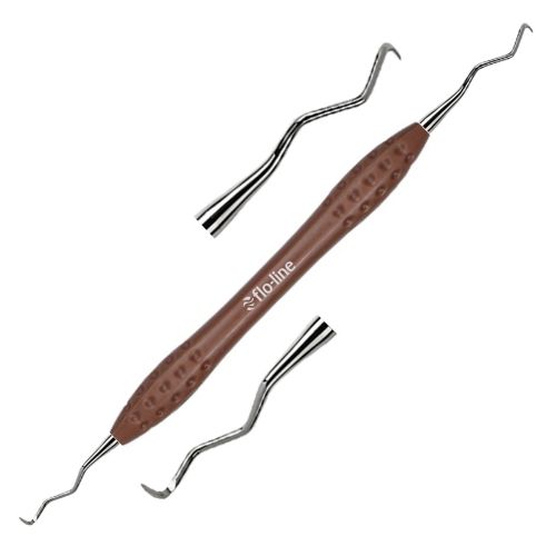 GRACEY CURETTE 13/14, SILICONE GRIP HANDLE