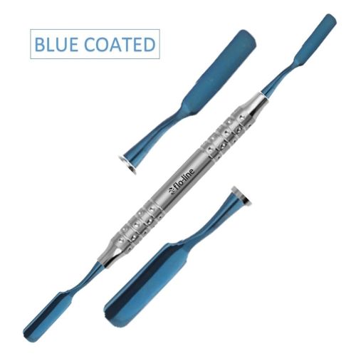 DUAL BONE GRAFT CARRIER & SPATULA (BLUE COATED)