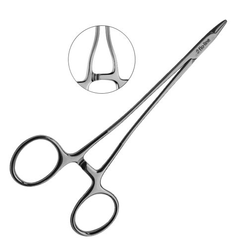 NEEDLE HOLDER, SWEDISH MODEL, 15 CM, STRAIGHT