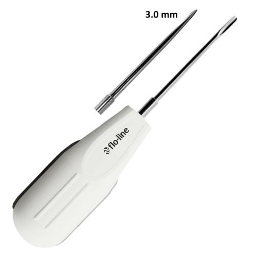 LUXATOR STRAIGHT WITH GROOVE, 3.0 MM