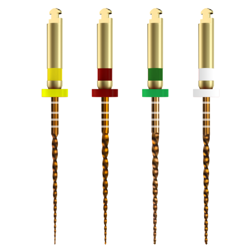 DENCO Roll Wave NiTi Gold Files 