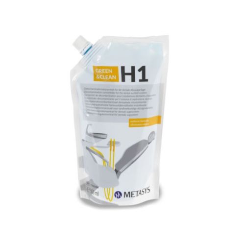 Metasys GREEN&CLEAN H1 Refill Pouches, 4 x 500 ml