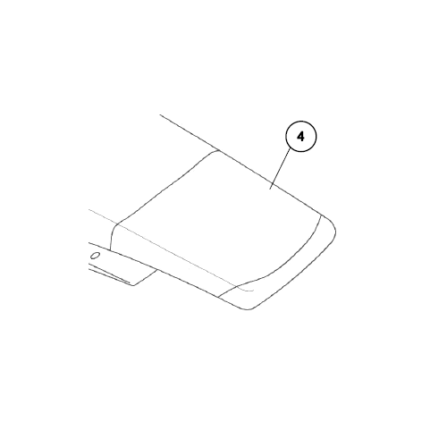 Tecnodent Transparent Footrest Cover - ECO19 / ECO.next