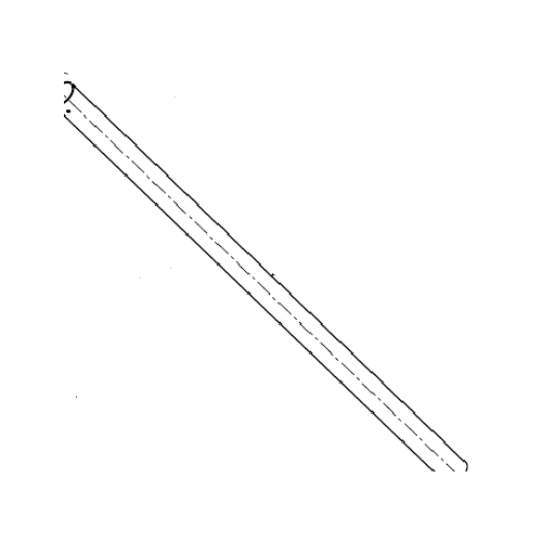 Faro ceiling light post 170 cm white