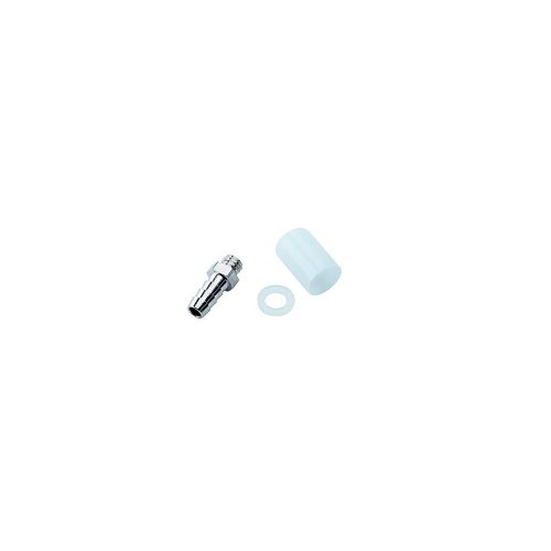 1/8 Barb Fitting Plated DCI 0075