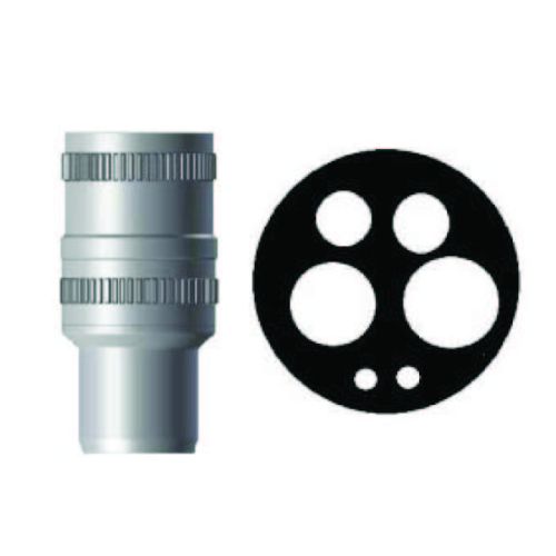 Fibre Optic, 6 Hole Hose With Water Regulator Grey