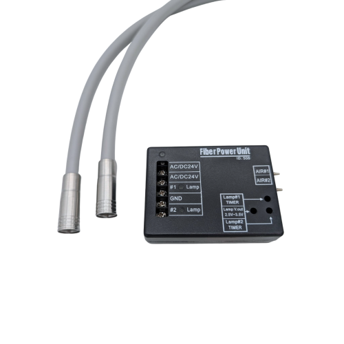 Fibre optic build in kit for two outlets