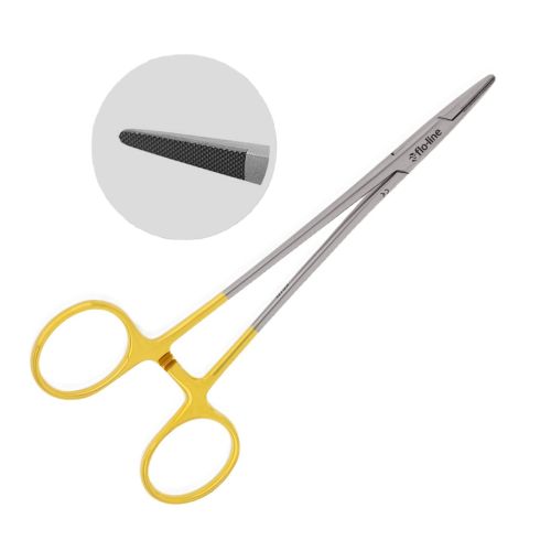 FLO-LINE Baby Crile Needle Holder TC 15CM