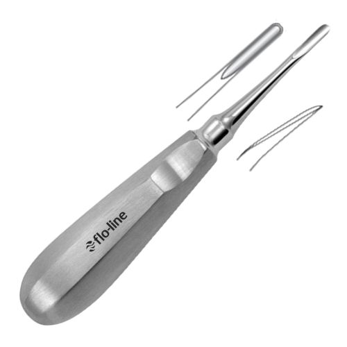 FLO-LINE Luxator 3MM W/ Groove Curved Tip 