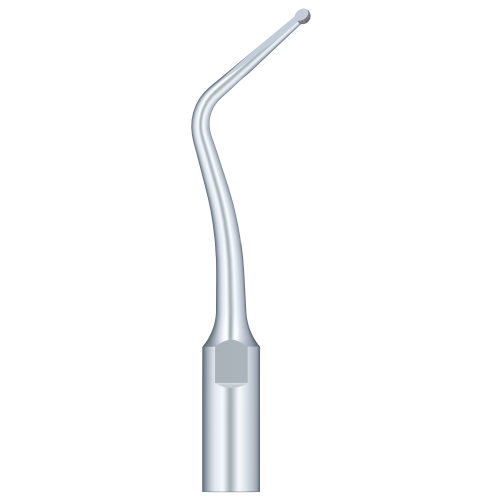 Half Ball Diamond Tip. Set 45° To The Left To Remove The Carious Teeth Without Damaging The Adjacent Teeth SBDL
