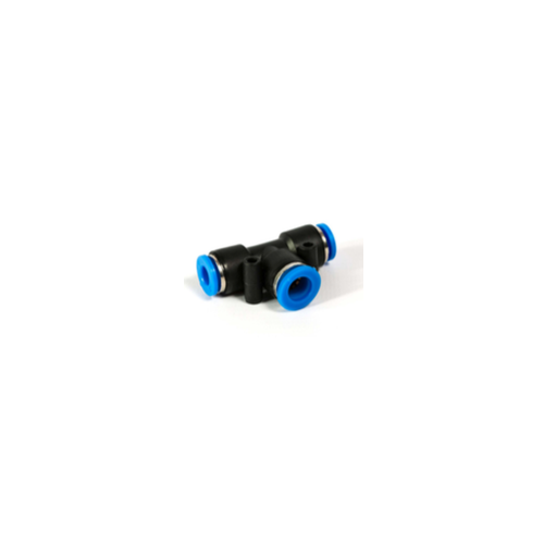 Push Fit Straight Equal Tee 6x6x6mm