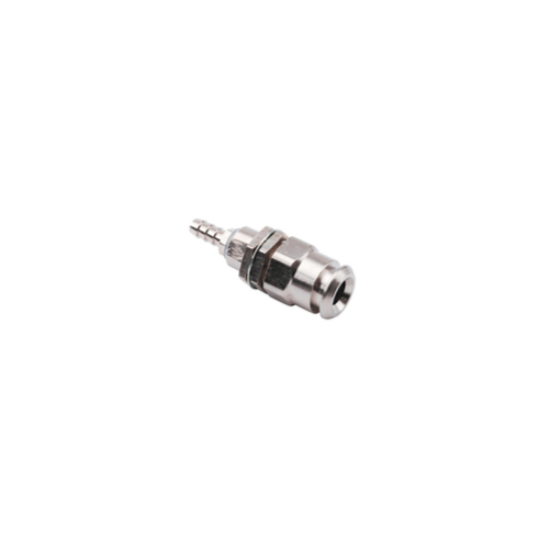 1/4" Q.D. Panel Mount x 10/32 w/ Shut-off, Female DCI 0006