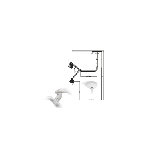 Faro Ceiling Mount Kits for lights and Satelec style x mind xrays