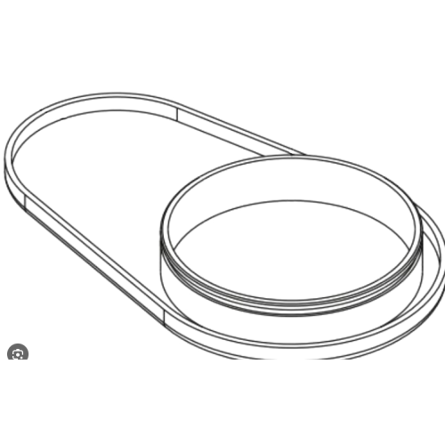 Sirona C8+ Cup Cover with Oring